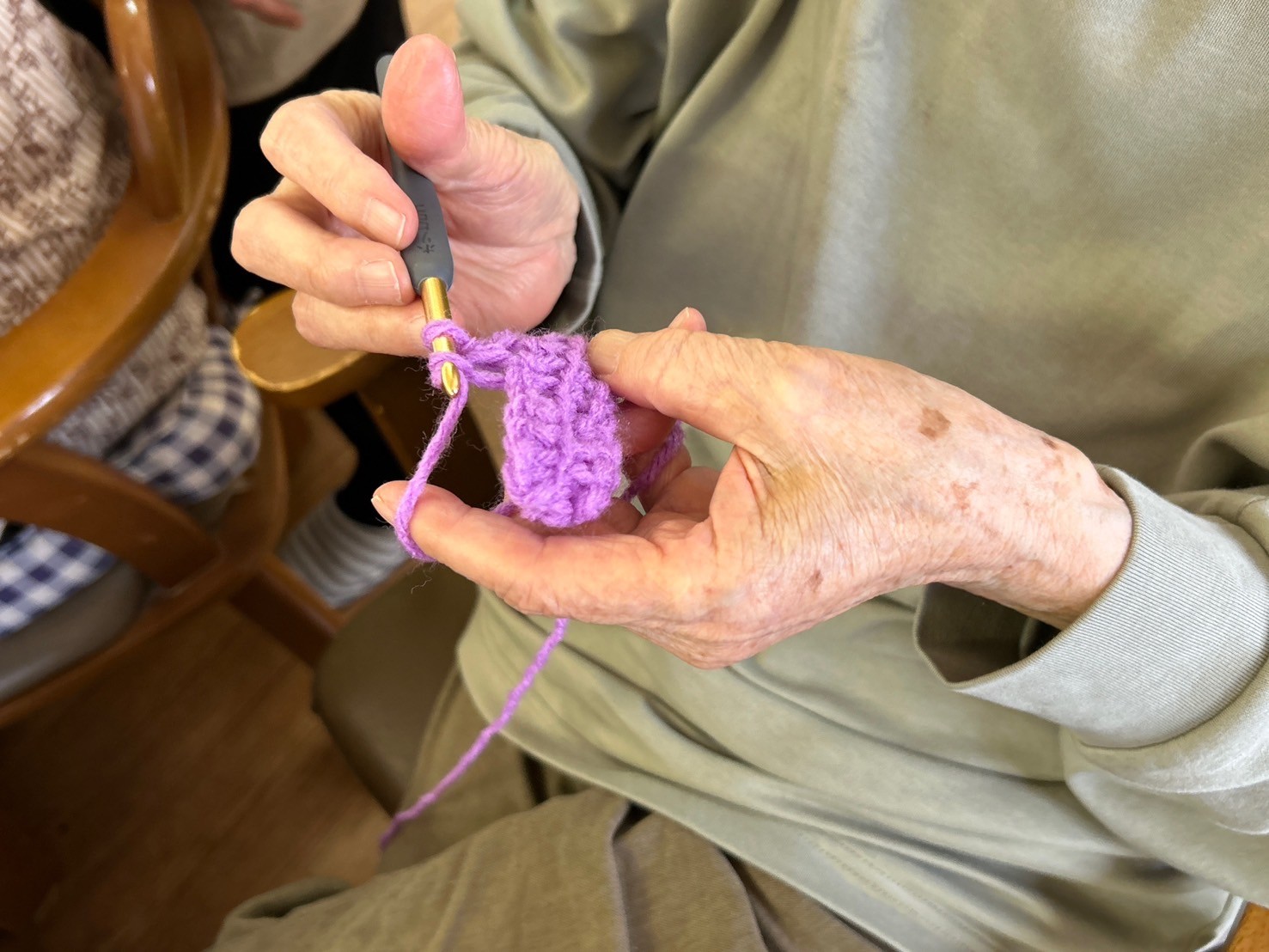 6/25 「グループホームてんじゅ」さんへ物づくり支援に伺いました