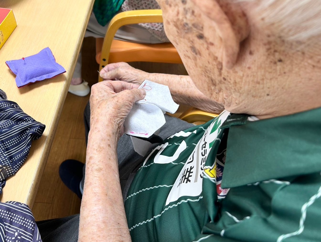 6/24「愛の家グループホーム福富」さんへ物づくり支援に伺いました